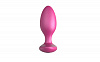 Анальная вибровтулка для ношения We-Vibe Ditto+ розовый, M, Ø 3,27 см