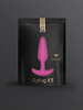 Анальная втулка Gvibe Gplug XS Raspberry, силикон, Ø 2 см, розовый