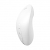 Вакуумный клиторальный стимулятор  с вибрацией Satisfyer Vulva Lover 2 белый