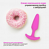 Анальная втулка Gvibe Gplug XS Raspberry, силикон, Ø 2 см, розовый