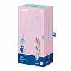 Вибратор-кролик с нагревом Satisfyer Hot Lover, розово-зеленый, Ø 4,4 см