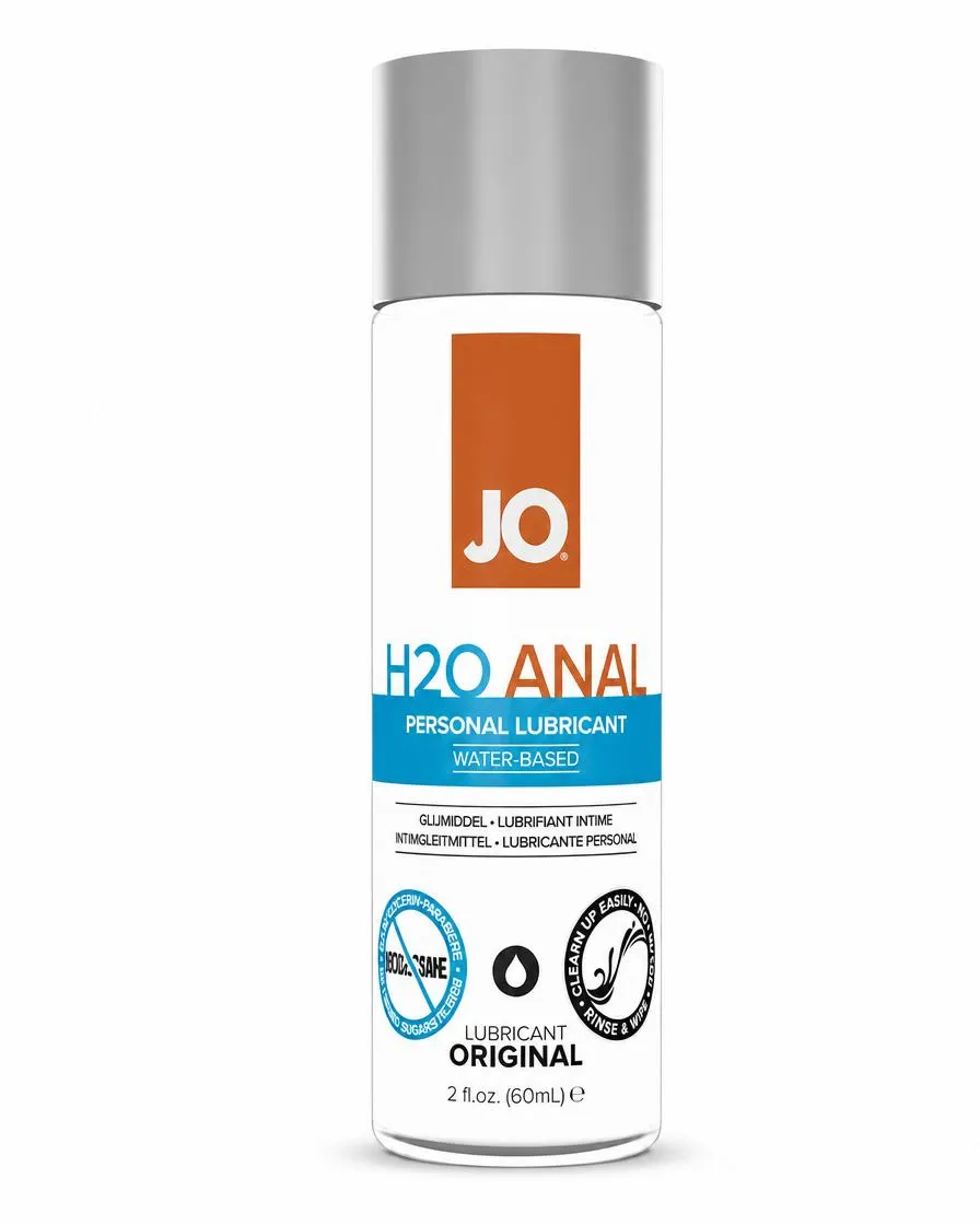 Анальный лубрикант JO Anal H2O, на водной основе, 60мл.