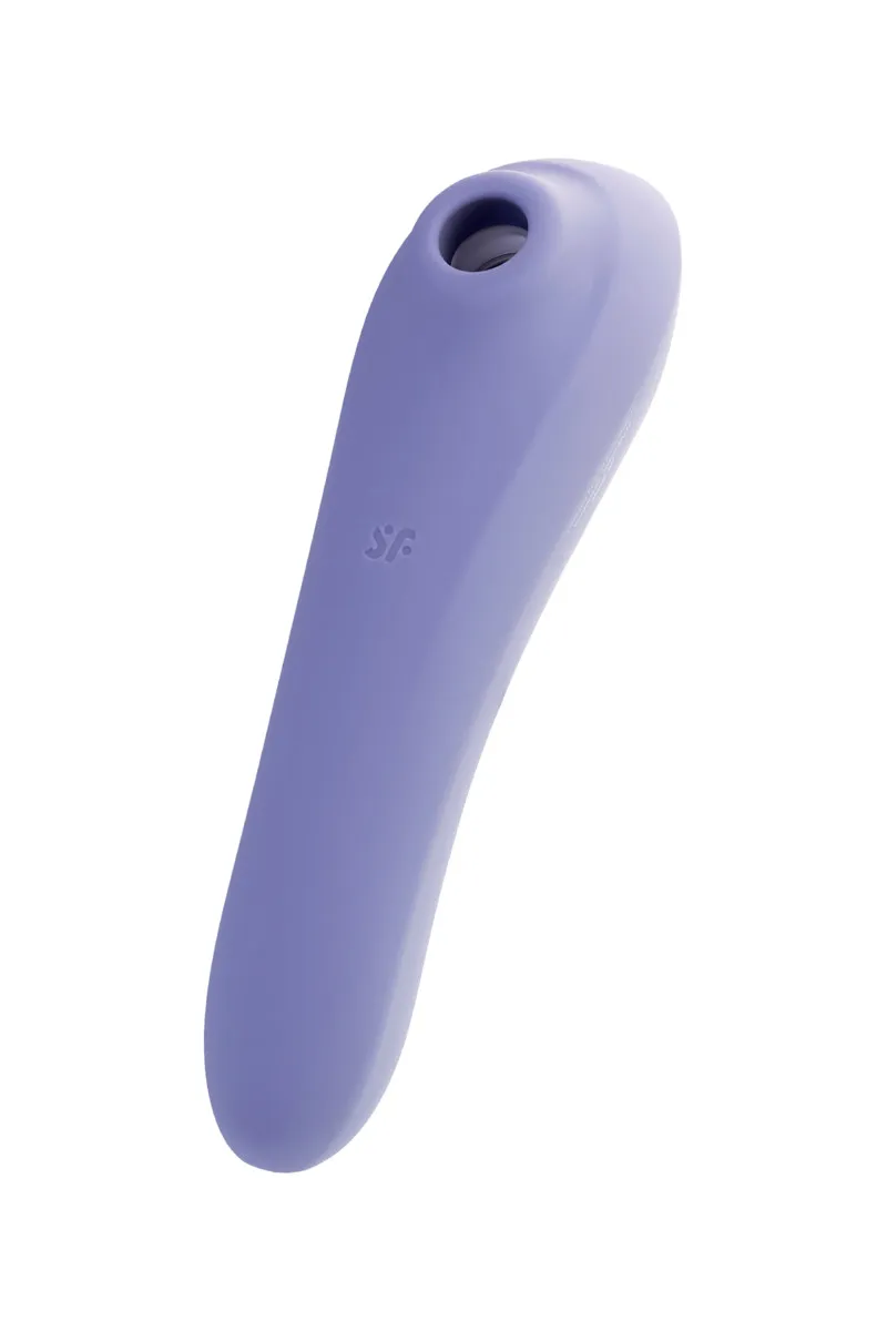 Вакуумный клиторальный стимулятор Satisfyer Dual Pleasure сиреневый
