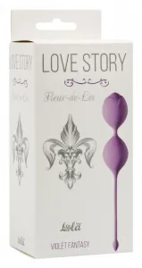 Вагинальные шарики Love Story Fleur-de-lisa Violet Fantasy