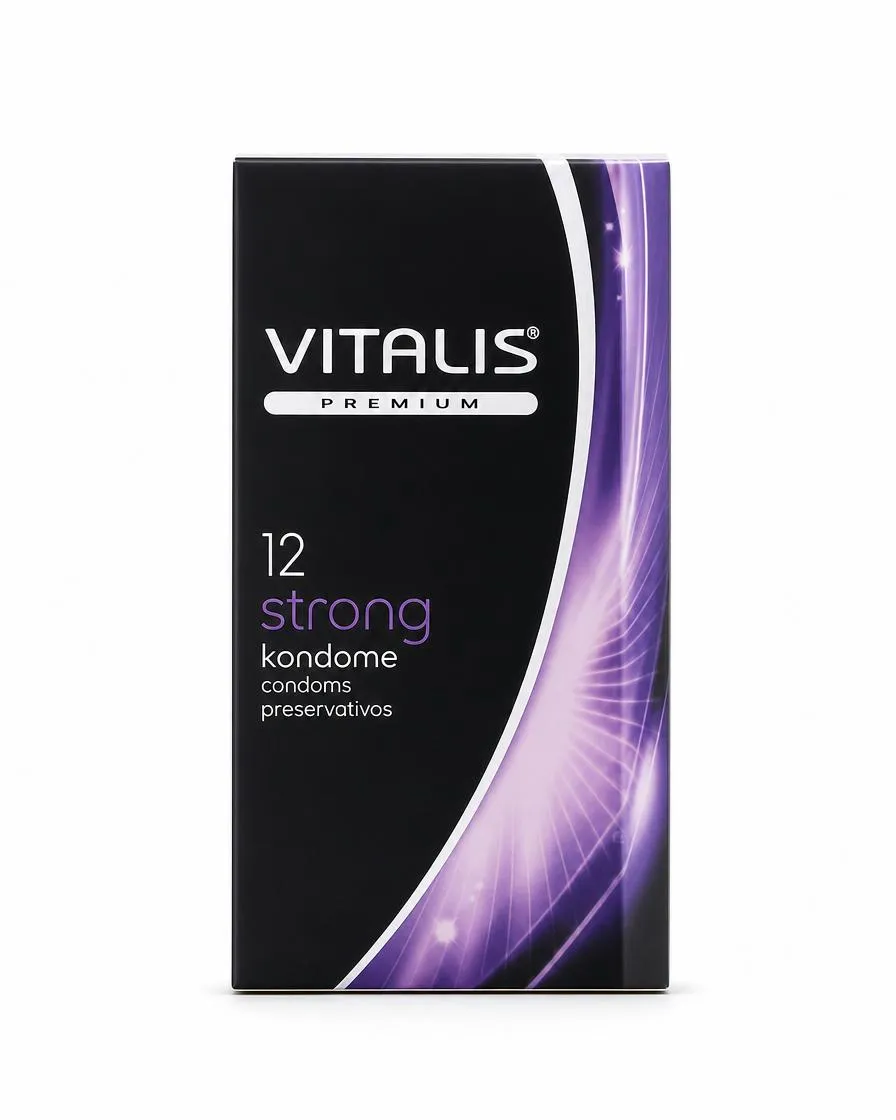 Презервативы Vitalis Premium strong сверхпрочные №12