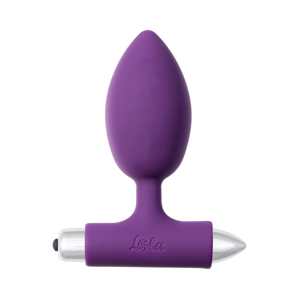 Анальная втулка с вибрацией Spice it up New Edition Perfection, силикон, L Ø 4 см, фиолетовый