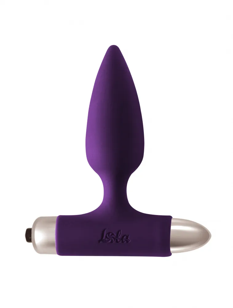 Анальная втулка с вибрацией Spice it up New Edition Glory, S, Ø 3 см, L 8,4 см, фиолетовый