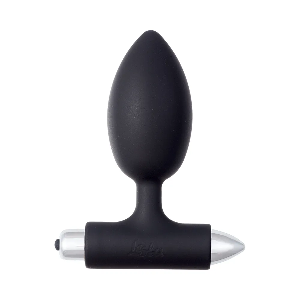 Анальная втулка с вибрацией Spice it up New Edition Perfection, M, Ø 4 см, L 8,5 см, черный