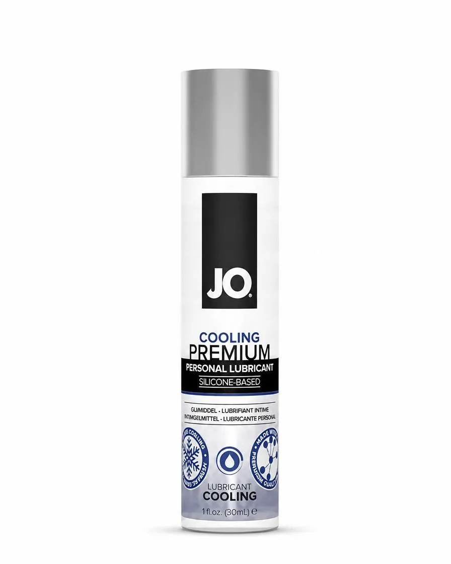 Лубрикант JO Premium Cooling 1oz, охлаждающий, на силиконовой основе, 30мл.