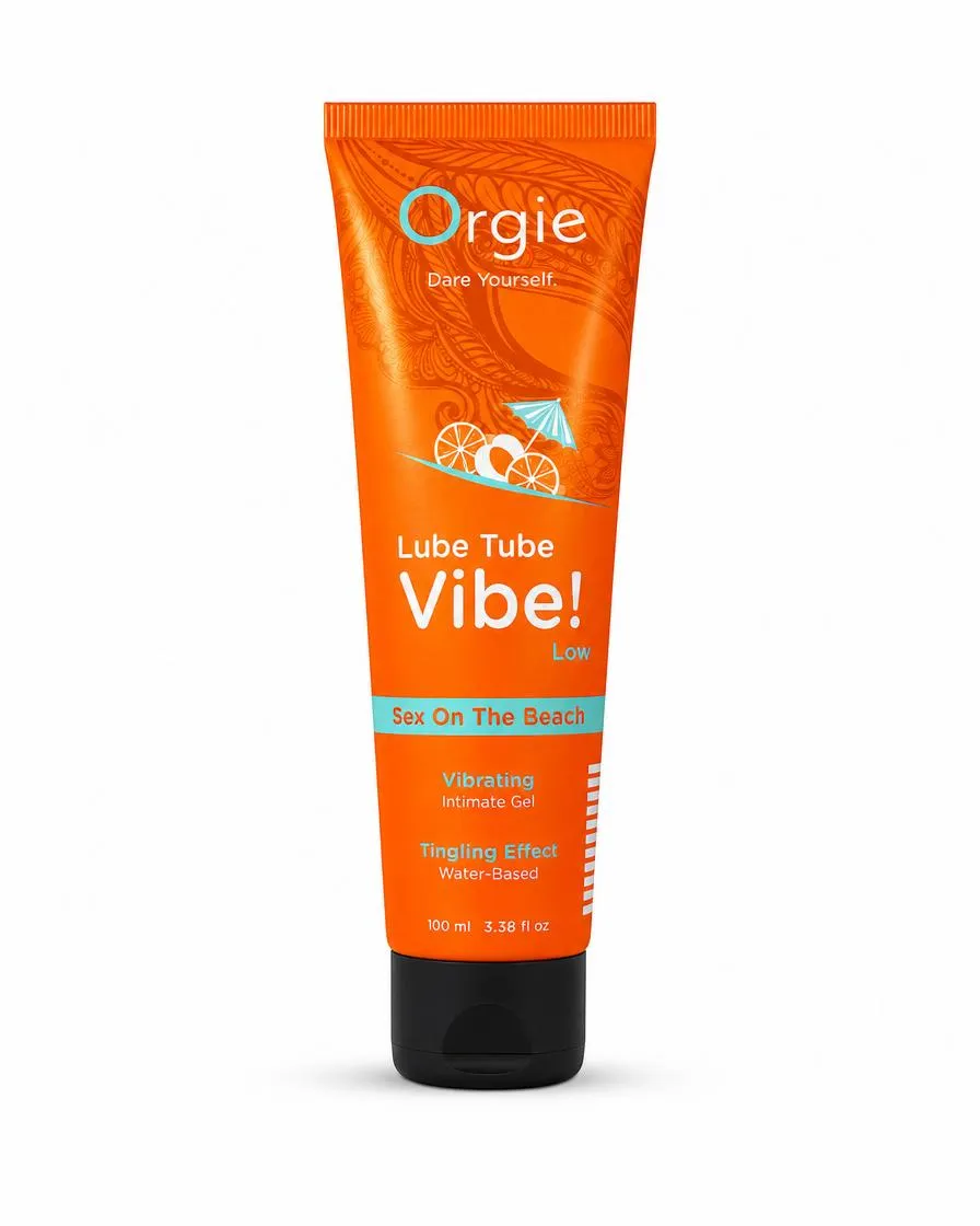 Лубрикант с эффектом вибрации Orgie Lube Tube Vibe Low Sex On The Beach, 100мл