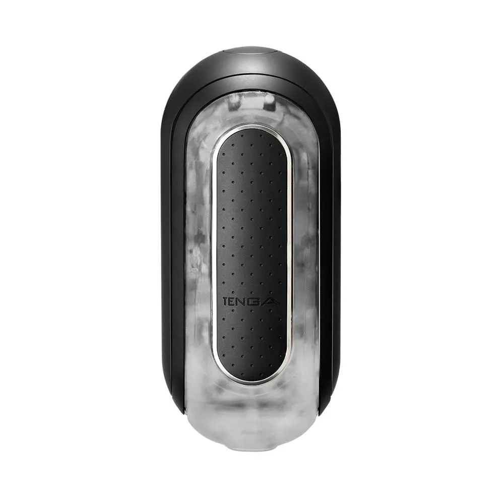 Мастурбатор Tenga Flip Zero с вибрацией, черный