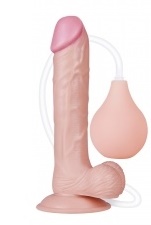 Фаллоимитатор Lovetoy с имитацией семяизвержения или мочеиспускания, 21 см, Ø 4 см