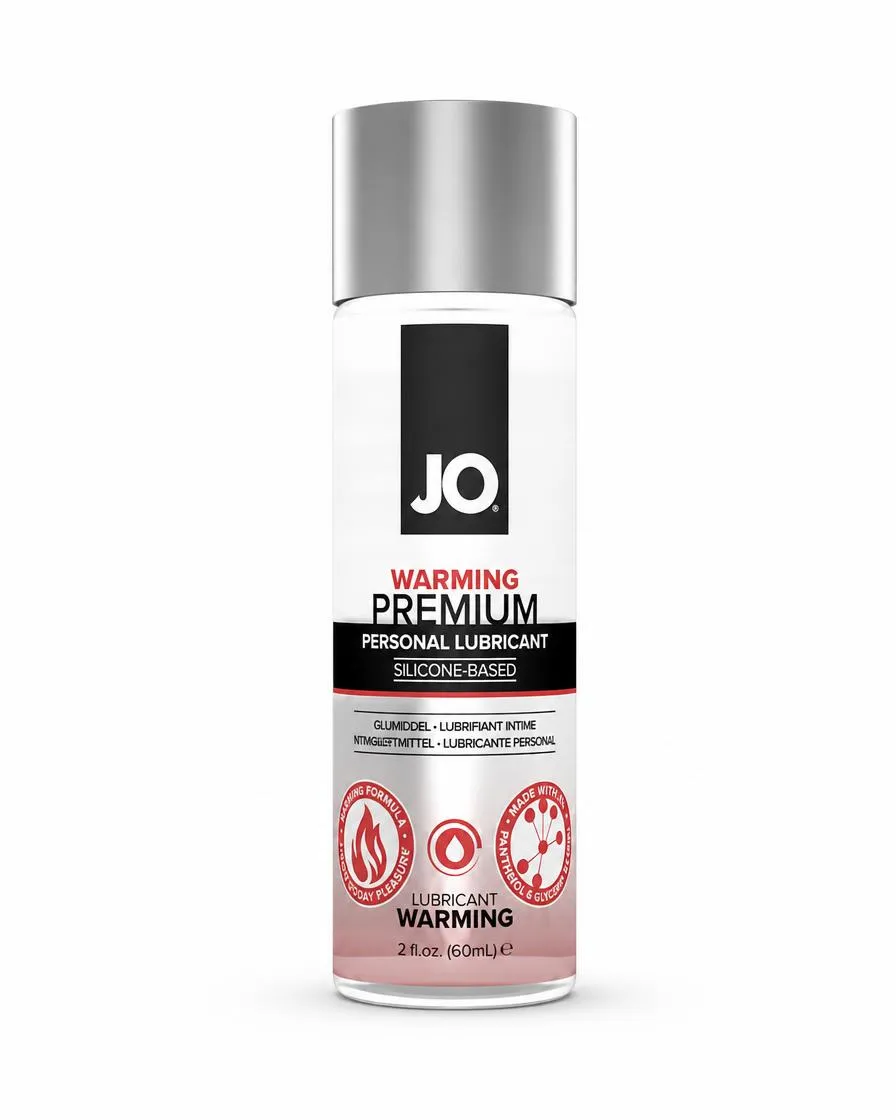 Лубрикант JO Premium Warming 2oz, согревающий, на силиконовой основе, 60мл.