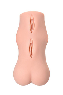 Мастурбатор реалистичный KOKOS DREAM 18 с двойным слоем, TPR, телесный, L 18,5 см