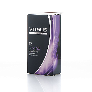 Презервативы Vitalis Premium strong сверхпрочные №12