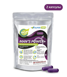 Средство возбуждающее Man's Power plus, 2 капсулы