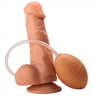 Фаллоимитатор Lovetoy с имитацией семяизвержения или мочеиспускания, 17 см, Ø 4 см