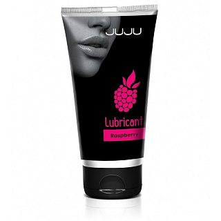 Съедобный лубрикант JUJU, на водной основе, со вкусом малины, 50мл