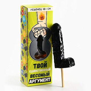 Леденец XXL «Твой аргумент» в коробке, вкус: кола, 140г.
