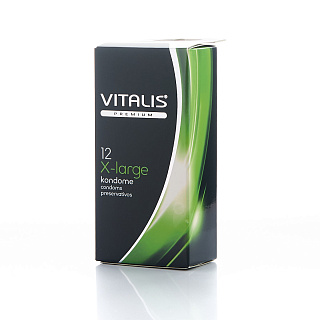 Презервативы Vitalis Premium x-large увеличенного размера (ширина 57mm) №12