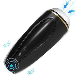 Мастурбатор S-Hande Hawk с вибрацией 5 режимов всасывания, 9 режимов вибрации, 1 режим сдавливания