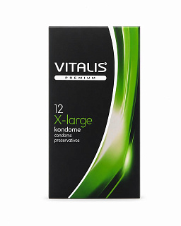 Презервативы Vitalis Premium x-large увеличенного размера (ширина 57mm) №12