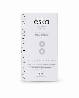Презервативы Ёska, ультратонкие, латексные, 9 шт