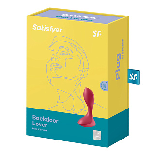Satisfyer Backdoor Lover вибромассажер стимулятор простаты красный
