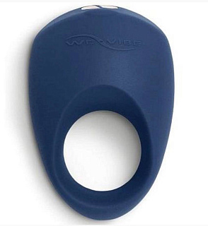 Эрекционное кольцо с вибрацией We-Vibe Pivot, синий