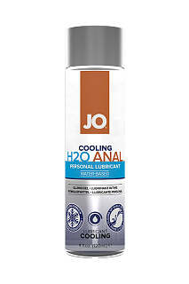 Анальный лубрикант JO Anal H2O Cooling 4oz, охлаждающий, на водной основе, 120мл.