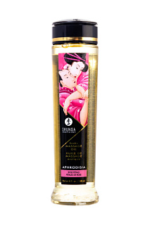 Масло для массажа Shunga Organica Aphrodisia, натуральное, возбуждающее, роза, 240 мл.