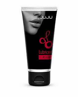 Съедобный лубрикант JUJU, на водной основе, со вкусом вишни,  50мл