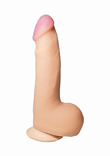 Вибратор реалистичный на присоске Real Love L 19 см, Ø 4,5 см