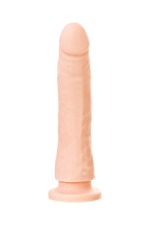 Фаллоимитатор RS Silicone Matt B, 19 см, Ø 3,5 см, силикон, телесный
