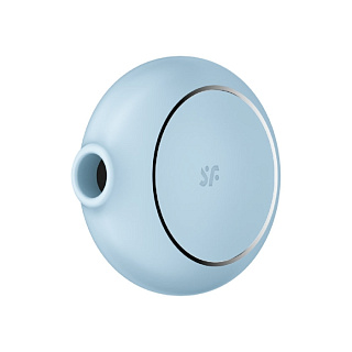 Вакуумный клиторальный стимулятор Satisfyer Pro To Go 3, голубой