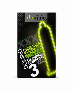 Презервативы Luxe DOMINO NEON №3