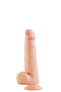 Вибромассажёр неоскин с выносным блоком в коробке REAL Next № 86 L 17см, Ø 4,5 см