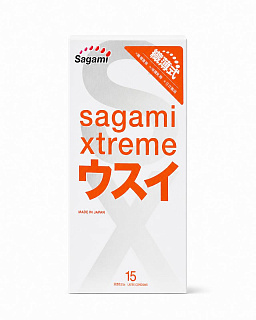 Презервативы латексные Sagami Xtreme 0.04 №15