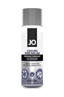 Лубрикант JO Premium Cooling 2oz, охлаждающий, на силиконовой основе, 60мл.