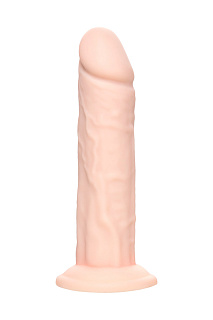 Фаллоимитатор RealStick Silicone Jared L, 16 см, Ø 3,9 см, силикон, телесный