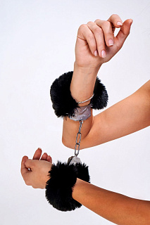 Наручники Le FRIVOLE, черные (ONE SIZE)