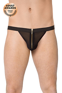 Стринги мужские SoftLine Collection, чёрный, OS