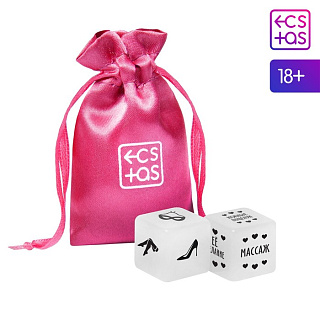 Кубики для двоих, неоновые, 18+