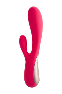 Нереалистичный вибратор Satisfyer Mono Flex, Силикон, Красный, 20,4 см