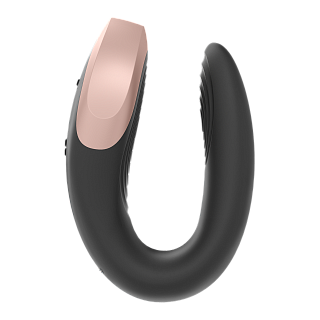 Satisfyer Double Love черный, с пультом ДУ