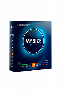 Презервативы MY.SIZE № 3, ширина 57 мм