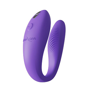 Вибратор для пар We-Vibe Sync Go, L 7,5 см, Ø 3,1 см, светло-фиолетовый