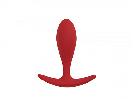 Анальная втулка Lito, S, L 7,3 см, Ø 2,1 см, цвет бордовый