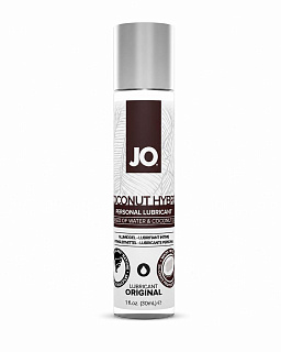 Лубрикант JO Lubricant Coco-Hybrid 1oz, на водно-кокосовой основе, 30мл.