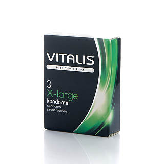 Презервативы Vitalis Premium x-large увеличенного размера (ширина 57mm) №3